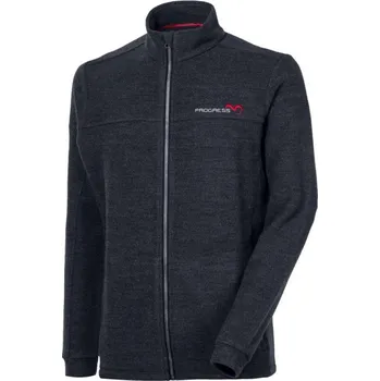 Pánská mikina Mikina pánská Progress TITAN, šedý melír Velikost: XXL