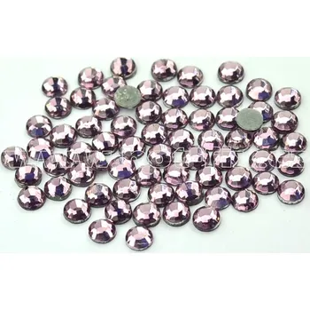 výprodej - velikost SS 6 hot-fix skleněné polobroušené kameny 2CUT, balení 144ks - různé barvy barva: barva 123 Amethyst světlý, prodejní balení: balení 1grs /144ks *** SKLADEM 4 balení, výprodej: 2. jakost - výprodej starých skladových zásob