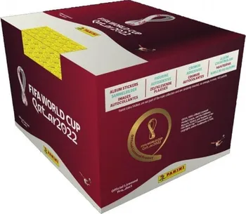 samolepka Panini Box samolepek EN/DE FIFA World Cup Katar 2022 500 ks