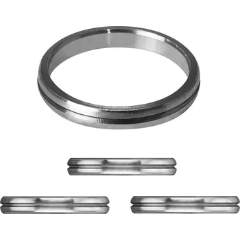 Příslušenství pro šipky Kroužky Mission S-Lock Silver Titanium