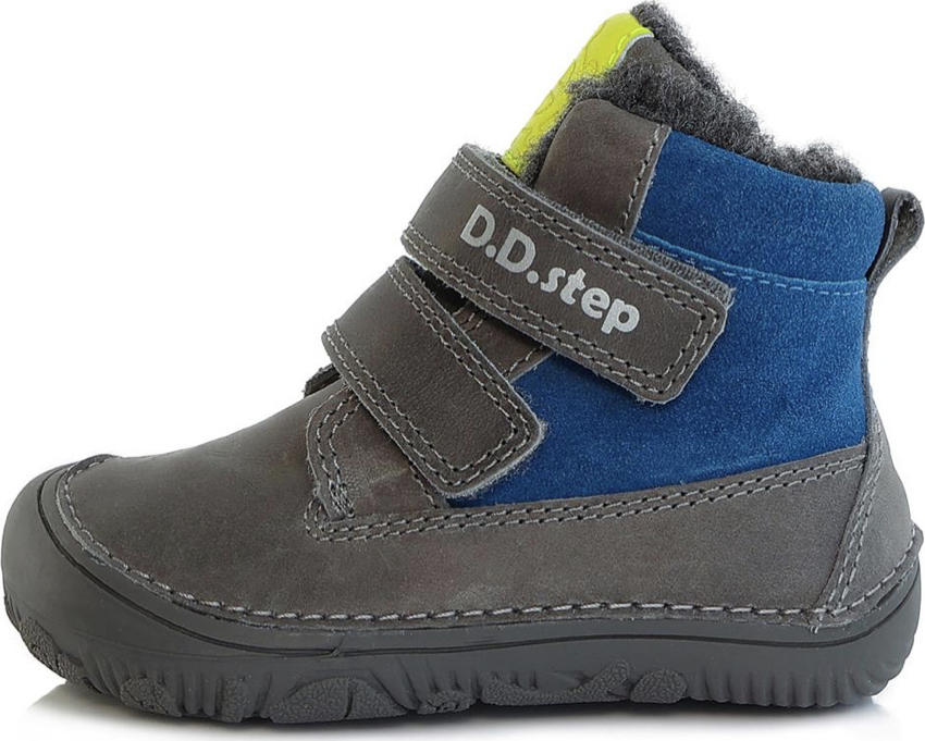 D.D.Step Zimní barefoot boty W073-29A Dark Grey, D. D. Step Velikost: 20