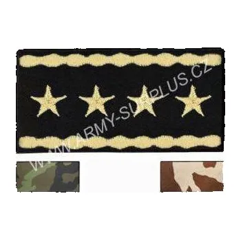 Nášivka NAVYS Nášivka hodnost armádní generál AČR Provedení: pouštní maskáč