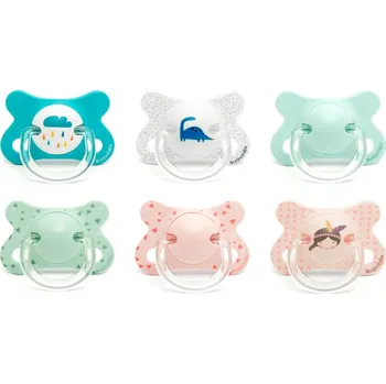 Šidítko FUSION anatomické silikon-2-4m