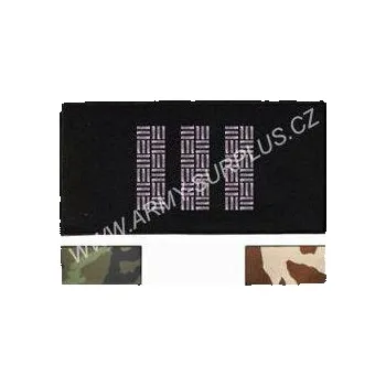 Nášivka NAVYS Nášivka hodnost praporčík AČR malá Provedení: maskovací