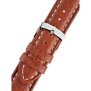 Řemínek na hodinky Kožený řemínek Morellato Kuga 3689A38.041 M, hnědý