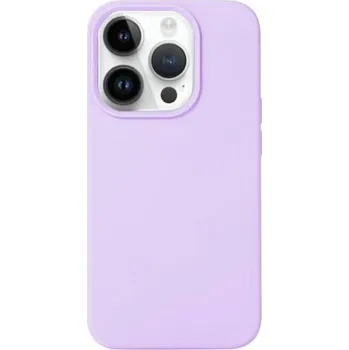 Pouzdro na mobilní telefon Silikonový kryt pro iPhone 14 Pro Max - světle fialový