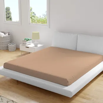 Prostěradlo Homa jersey prostěradlo cappuccino