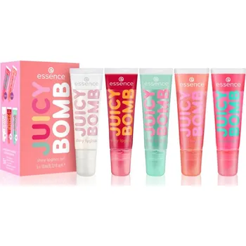 Essence Juicy Bomb 5x 10 ml Kosmetická sada Essence Juicy Bomb 5x 10 ml