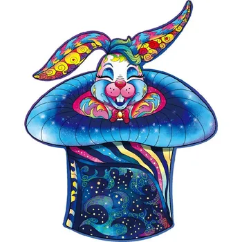 3D puzzle Dřevěné puzzle Rabbit/S