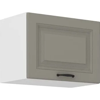 Kuchyňská skříňka Skříňka na digestoř STILLO SVĚTLE ŠEDÁ / BÍLÁ 50 GU-36 1F