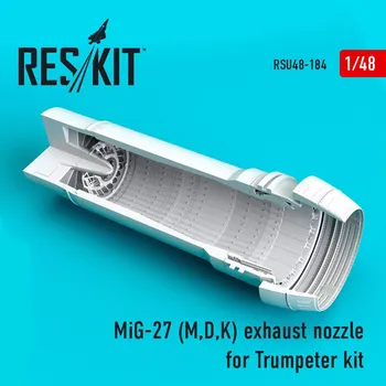 Plastikový model 1/48 MiG-27 (M,D,K) exhaust nozzle (TRUM)