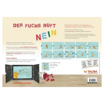 Německý jazyk Der Fuchs ruft NEIN - Bildkartenversion (A3, Multilingual) - Hüsler, Silvia