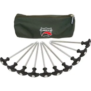 Příslušenství pro rybářský kemping Ehmanns sada kolíků Pro Zone Alu Bivvy Pegs