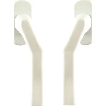 Dveřní kování Klika posuvných dveří bílá 2 kusy