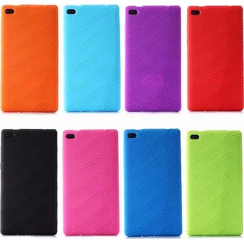 Pouzdro na tablet Silikonový Kryt Lenovo Tab 4 7 Essential - Barevné Barva: Nachová