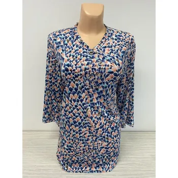 Halenky a kosile, Barva Světle modrá, Velikost XXL50, Materiál 98% Polyester 2% Lycra