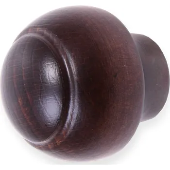 Knopek Jokl č.1 dřevěný - tmavý matný