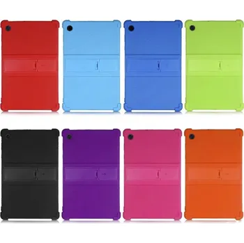 Pouzdro na tablet Silikonový Kryt Samsung Galaxy Tab A8 10,5 - Barevné Barva: Fialová