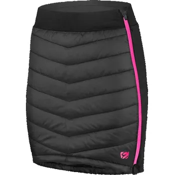 Cyklistické kalhoty Dámské zateplená sukně Etape Alaska, černá/růžová Velikost: M