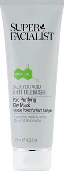 Pleťová maska Super Facialist Salicylic Acid Anti Blemish jílová maska 125 ml