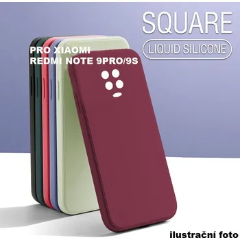 Pouzdro na mobilní telefon Barevný Silikonový Obal Na Xiaomi Redmi Note 9Pro/9S Barva: Zelená