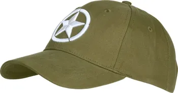 Kšiltovka Fostex Garments Allied Star WWII 3D Cap olivová uni