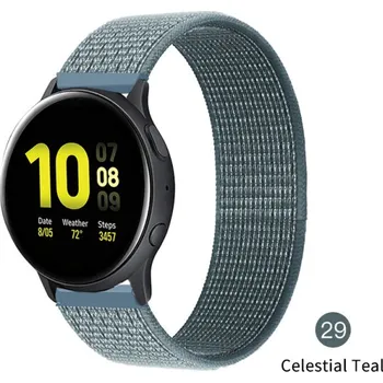 Nylonový Pásek Na Hodinky 20 Mm - Řemínek Varianta: Celestial Teal 29