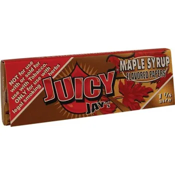 Juicy Jay's Ochucené krátké papírky Juicy Maple Syrup