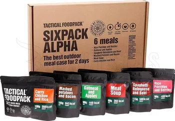 jídlo na cestu Tactical Foodpack Six Pack Alpha 595 g