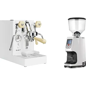 Kávovar Lelit Mara PL62X V2, white + Eureka Atom Specialty 65, white