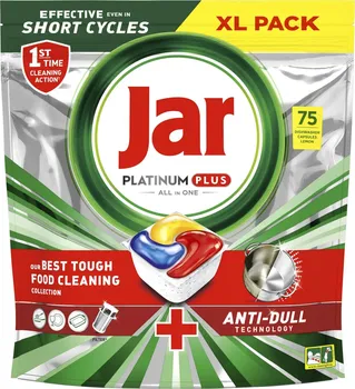 Tableta do myčky Jar Platinum Plus All in One Lemon