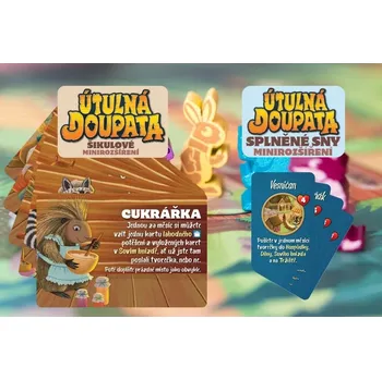 Desková hra Útulná doupata: mini rozšíření Splněné sny + Šikulové (BoardBros)