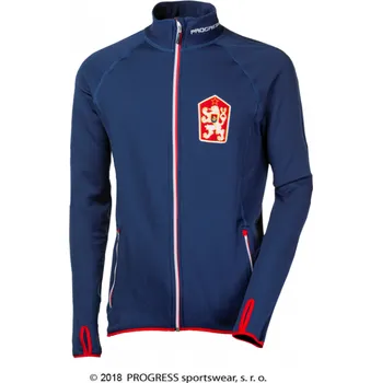 Pánská mikina Mikina pánská Progress TIMUR ČSSR 1989 NEW, modrá Velikost: XXL