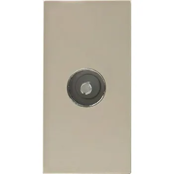 Elektrická zásuvka WELAIK zásuvka polomodul TV -1 ivory creme