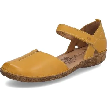 Dámské baleríny Dámské kožené baleríny 79542-850 Josef Seibel žlutá Barva: safran, Velikost: 39