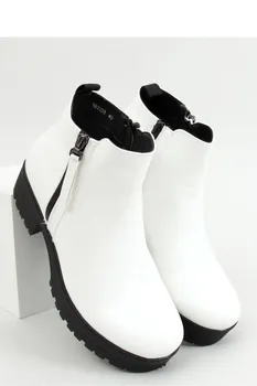 Dámská zimní obuv Gemini Inello 9B1053 bílá/černá 39