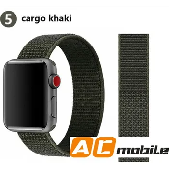 Příslušenství k chytrým hodinkám Nylonový Pásek Pro Apple Watch 42/44/45 Mm Možnosti: Cargo Khaki