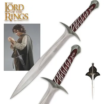 Sběratelství Bilbo Frodo Baggins Sting meč (The Hobbit Lord of The Rings)