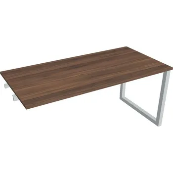 Kancelářský vozík HOBIS přídavný jednací stůl rovný - UJ O 1600 R, ořech + doprava zdarma