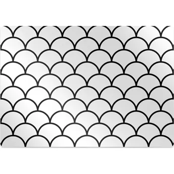 Podložka pod nábytek Ochranná podložka pod židli vroubkování vzoru