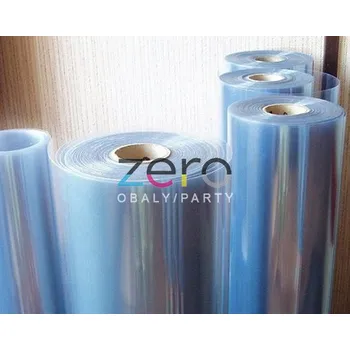 Obalový materiál Fólie PVC pásovina (durofol) 50 cm (300 µm) - transp.