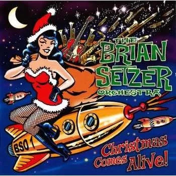 Zahraniční hudba CD Brian Setzer Orchestra: Christmas Comes Alive! 2022