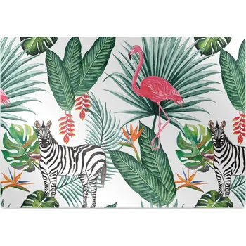 Podložka pod nábytek Podložka pod kolečkovou židli Flaming a zebra