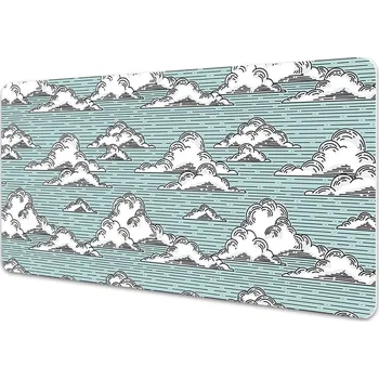 Stolní podložka Podložka na psací stůl Mraky kreslení