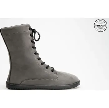 Dámská zimní obuv Ahinsa shoes Ahinsa Bare Jaya šedý nubuk Velikost EU: 39, vnitřní délka: 250, vnitřní šířka: 97