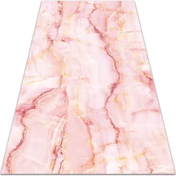 Koberec Vnitřní vinylový koberec Růžový mramor