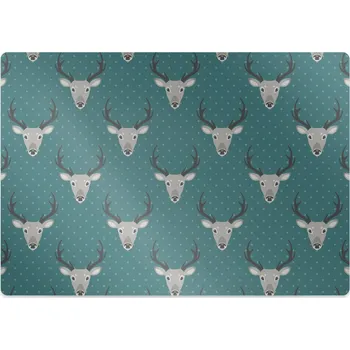 Podložka pod nábytek Podložka pod kancelářskou židli šedá jelen