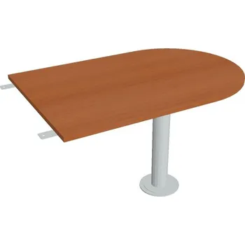 Kancelářský vozík HOBIS přídavný stůl jednací oblouk - GP 1200 3, třešeň + doprava zdarma