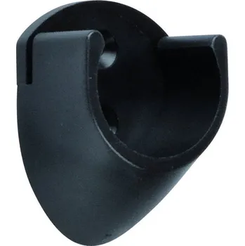 Strong Držák šatní tyče kruhové plast 25 mm černá