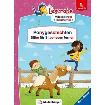 První čtění Ponygeschichten - Silbe für Silbe lesen lernen - Leserabe ab 1. Klasse - Erstlesebuch für Kinder ab 6 Jahren - Allert, Judith